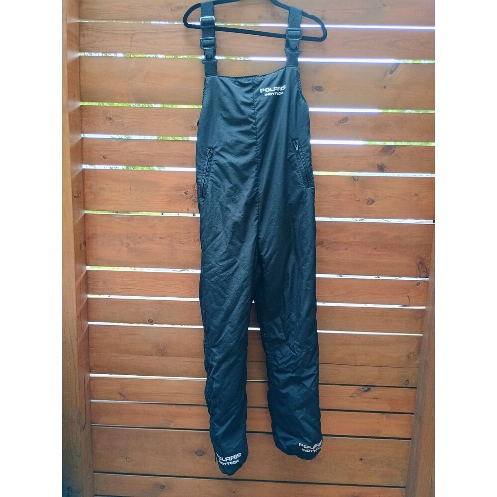 VINTAGE Polaris Snowmobile Snow Pants Bibs Indytech WOMENS Small Made USA